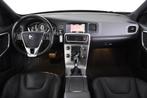 Volvo V60 T2 *Navigation*Cuir*Attelage *Automatique*, Autos, 5 places, Carnet d'entretien, Cuir, Noir