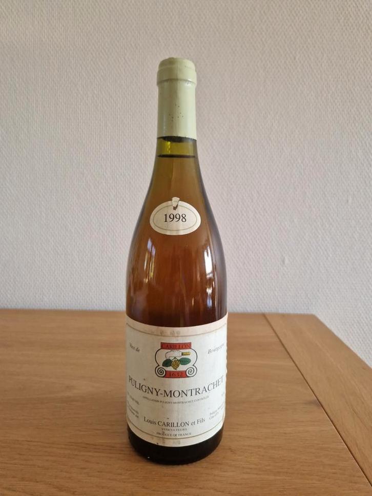 Louis Carillon - Puligny Montrachet - 1998 - 75 cl, Verzamelen, Wijnen, Nieuw, Witte wijn, Frankrijk, Vol, Ophalen of Verzenden