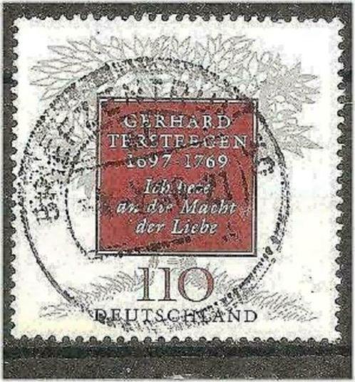 Duitsland 1997 - Yvert 1793 - Gerhard Tersteegen (ST), Timbres & Monnaies, Timbres | Europe | Allemagne, Affranchi, Envoi