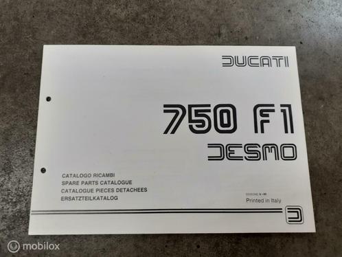 Originele nieuwe onderdelencatalogus 750 F1 spare parts, Motoren, Onderdelen | Ducati, Gebruikt, Ophalen of Verzenden