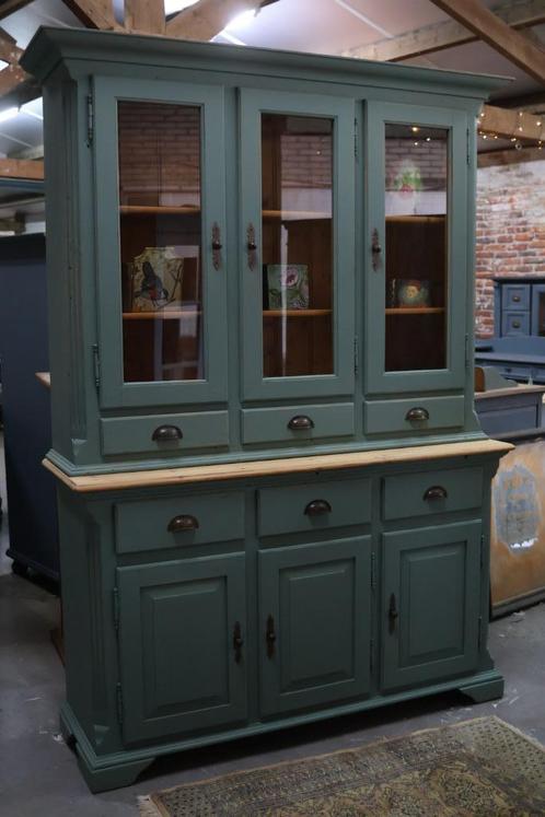 Buffetkast *Villa Verde* vintage, Huis en Inrichting, Kasten | Vitrinekasten, Zo goed als nieuw, 200 cm of meer, 100 tot 150 cm