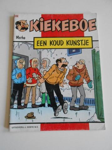 Kiekeboe 45. Een koud kunstje. 1ste druk 1989 beschikbaar voor biedingen