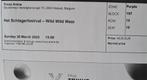 2 tickets schlagerfestival, Tickets en Kaartjes, Twee personen