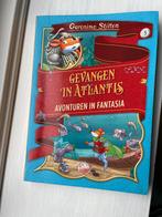 boek geronimo stilton gevangen in atlantis, Boeken, Ophalen, Gelezen, Fictie algemeen