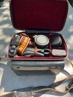 Nikon F3 met leren tas vol toebehoren, Ophalen, Zo goed als nieuw, Compact, Nikon
