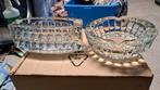 2  zware glazen asbakken 9 euro stuk, Antiek en Kunst, Antiek | Glaswerk en Kristal, Ophalen of Verzenden