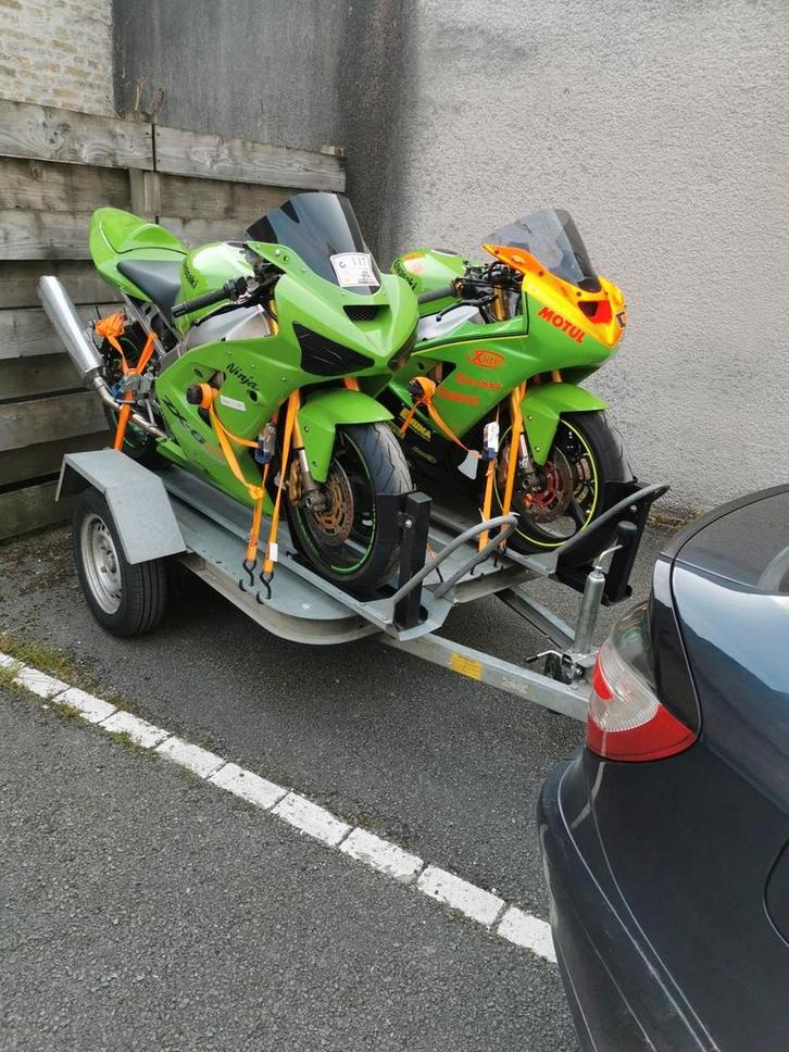 Plateau 2 motos, Autos : Divers, Remorques