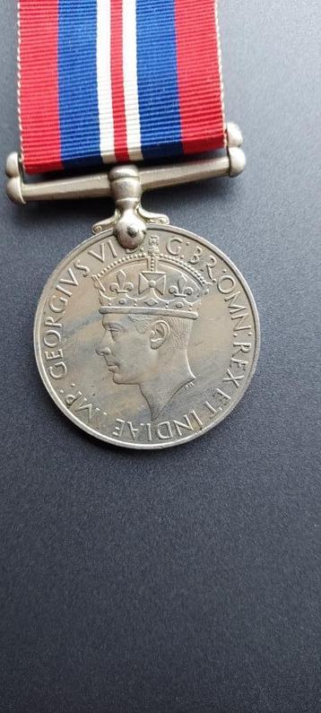 oude militaire medaille Georgius VI