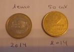 Pièce de 1 euro et 1 x 50 cents Andorra 2014, Timbres & Monnaies, Monnaies | Europe | Monnaies non-euro, Série, Enlèvement ou Envoi