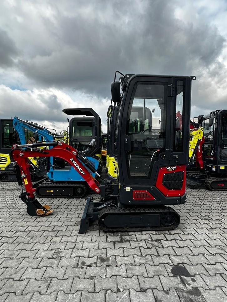 Yama H12K – compacte minigraver, dieselmotor GRATIS levering, Zakelijke goederen, Machines en Bouw | Kranen en Graafmachines, Graafmachine
