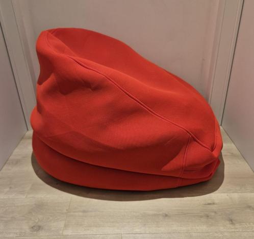 Zitzak Ikea - rood - 2 stuks, Maison & Meubles, Sièges-poires, Utilisé, Pouf, Rouge, Enlèvement