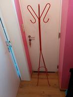 A VENDRE PORTE MANTEAU ROUGE, Ophalen, Gebruikt, Metaal, Staande kapstok