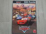 Puzzel van Cars 500 stukjes, Hobby en Vrije tijd, Ophalen, Gebruikt
