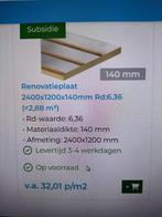 isolatie, Doe-het-zelf en Bouw, Isolatie en Afdichting, Ophalen, 12 cm of meer, Zo goed als nieuw, Hardschuim (Pir)