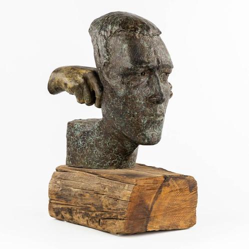 LORENZO QUINN - BRONZEN BEELD, Antiek en Kunst, Antiek | Brons en Koper, Brons, Ophalen