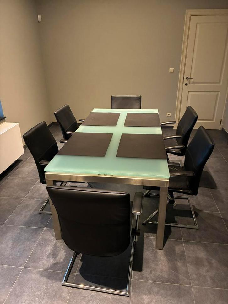 vergadertafel, Zakelijke goederen, Kantoor en Winkelinrichting | Kantoormeubilair en Inrichting, Tafel, Aankleding binnen, Kantine of Aula