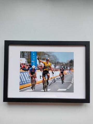 Gesigneerde foto Wout van Aert