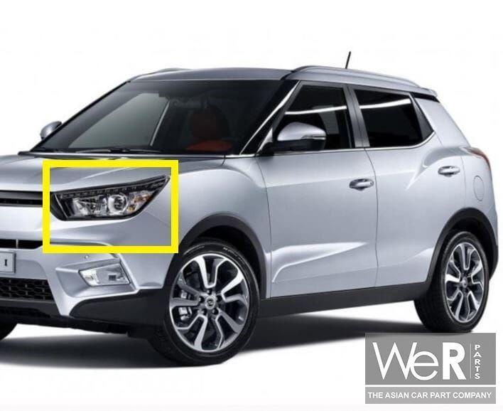 Koplamp links SsangYong Tivoli en XLV 2015-2019. 8310135300,, Auto-onderdelen, Verlichting, Ssangyong, Nieuw, Ophalen of Verzenden