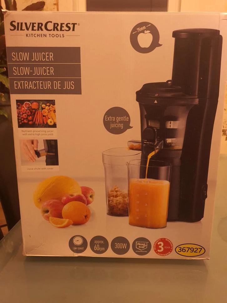 Silvercrest 367927 sapcentrifuge — zo goed als nieuw, Elektronische apparatuur, Keukenmixers, Ophalen
