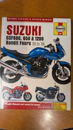 Haynes Service & Repair Manual Suzuki GSF600, 650, 1200, Motoren, Ophalen of Verzenden, Suzuki