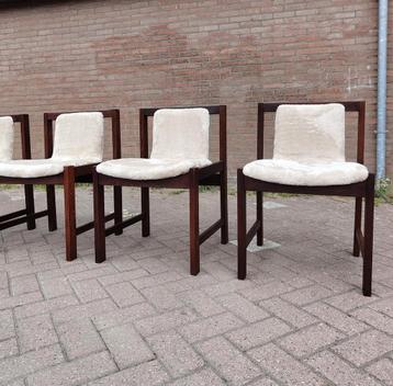 Set vintage stoelen 4 stuks beschikbaar voor biedingen