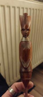 Vintage African-Inspired Wooden Letter Opener, Verzamelen, Ophalen