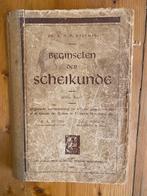 Antiek schoolboek Beginselen der scheikunde 1948, Ophalen of Verzenden, Dr ANH Biltris