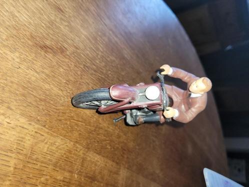 Kuifje op zijn motor, Verzamelen, Stripfiguren, Kuifje, Ophalen of Verzenden