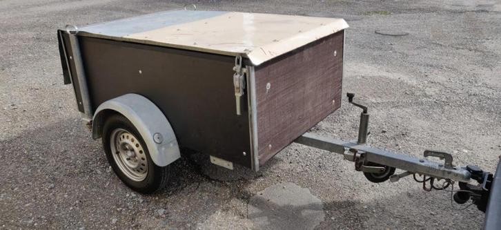 gesloten aanhangwagen, Auto diversen, Aanhangers en Bagagewagens, Gebruikt, Ophalen