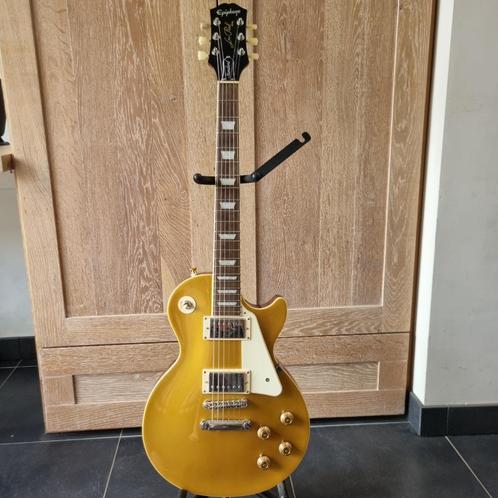 Epiphone Les Paul Standard 50s Goldtop, Musique & Instruments, Instruments à corde | Guitares | Électriques, Comme neuf, Solid body