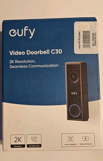 Eufy doorbell C30 T8224311 beschikbaar voor biedingen