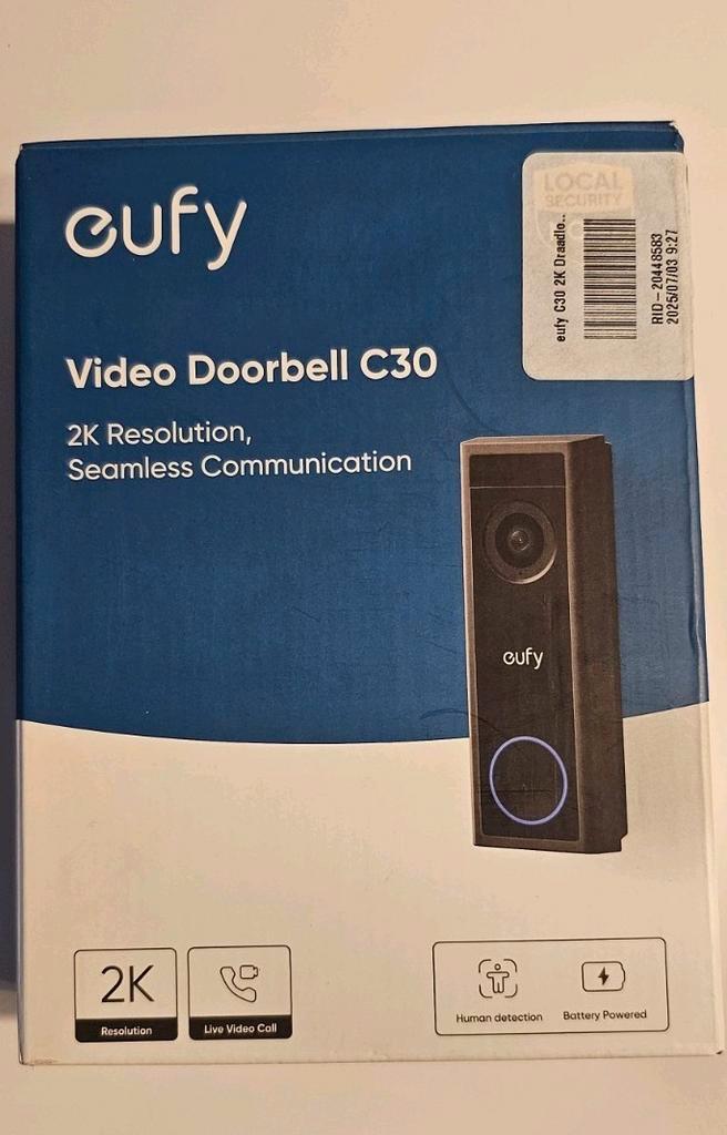 Eufy doorbell C30 T8224311, Audio, Tv en Foto, Videobewaking, Gebruikt, Ophalen of Verzenden