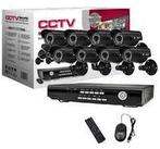 Ensemble de caméras de sécurité CCTV avec 4 ou 8 caméras, Enlèvement ou Envoi, Neuf