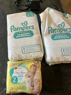 Luiers pampers premium protection (M1) + kruidvat (M2), Ophalen, Nieuw, Overige typen, Overige merken