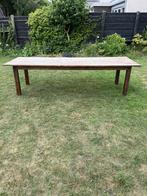 Eiken Tafel 300cm (franse boerentafel), Ophalen, Gebruikt, Eikenhout, 200 cm of meer