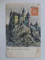 kasteel  Château de Montaigle au XIIIe siécle, Verzamelen, Ophalen of Verzenden, Voor 1920, Gelopen, Namen