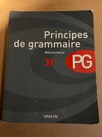 Wilfried Decoo - Principes de grammaire, Ophalen of Verzenden, Gelezen, Hogeschool, Wilfried Decoo