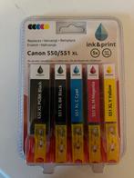 HP 550/551 xl inktcartridge nieuw, nog in de doos, Ophalen, Zo goed als nieuw