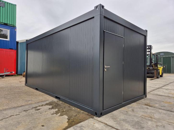 6x3m kantoorunit / woonunit / schaftkeet / bouwkeet nieuw!, Zakelijke goederen, Kantoor en Winkelinrichting | Kantoormeubilair en Inrichting