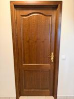 Porte en chêne massif + chambranle et quincaillerie, Enlèvement, Neuf