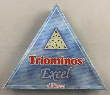 Triominos Excel voor 6 spelers spel gezelschapsspel compleet