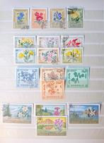 Mongolië – bloemen – 38 gestempelde postzegels, Postzegels en Munten, Verzenden, Gestempeld, Dier of Natuur