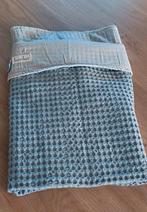 Wiegdeken zomer Koeka, blauw., Kinderen en Baby's, Dekens, Slaapzakjes en Inbakerproducten, Ophalen of Verzenden