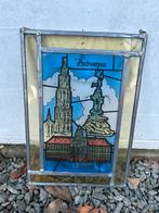 Klein glasraam in lood Antwerpen, Doe-het-zelf en Bouw, Ophalen, Gebruikt