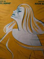 Aquarelle signée GRUAU. Annees 30. Partition. Suzy Solidor, Enlèvement ou Envoi