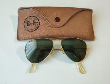 Vintage B&L piloten zonnebril Ray-Ban Aviator 52mm A30 beschikbaar voor biedingen
