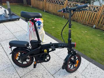 Dyu A5 -14 inch opvouwbare fiets - met 265 km op de teller! beschikbaar voor biedingen