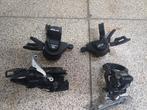 Voor en achter derailleur xt  slx shifters, Fietsen en Brommers, Fietsonderdelen, Ophalen of Verzenden