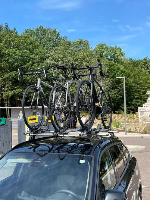 Fietsendrager Thule Proride op dak te huur, Auto diversen, Fietsendragers, Zo goed als nieuw, Dakdrager, 1 fiets, Ophalen