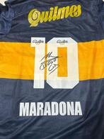Gesigneerd Boca Juniors voetbal shirt van Maradona  met COA., Sport en Fitness, Voetbal, Shirt, Ophalen of Verzenden